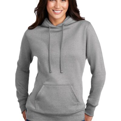 Ladies Core Fleece Pullover Hooded Sweatshirt - LPC78H Thumbnail