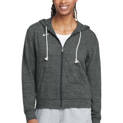 Women's Gym Vintage Full Zip Hoodie Thumbnail