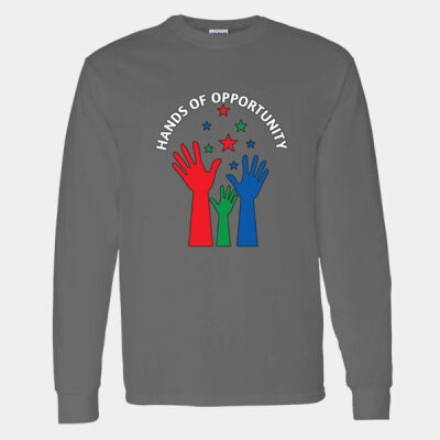 Hands Of Opportunity - Heavy Cotton 100% Cotton Long Sleeve T Shirt Thumbnail