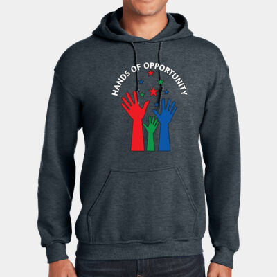 Hands Of Opportunity - Heavy Blend Hooded Sweatshirt Thumbnail