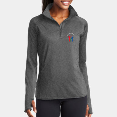 Hands Of Opportunity - Ladies Sport Wick ® Stretch 1/4 Zip Pullover Thumbnail