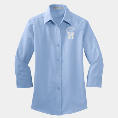 Hands Of Opportunity - Women's 3/4 Sleeve Easy Care Shirt Thumbnail