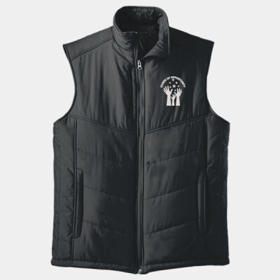 Hands Of Opportunity - Women's Puffy Vest Thumbnail