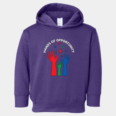 Hands Of Opportunity - Toddler Pullover Fleece Hoodie Thumbnail